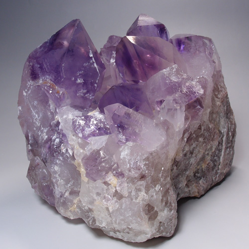 アメシスト（紫水晶）群晶 クラスター