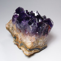 アメシスト（紫水晶）群晶 クラスター
