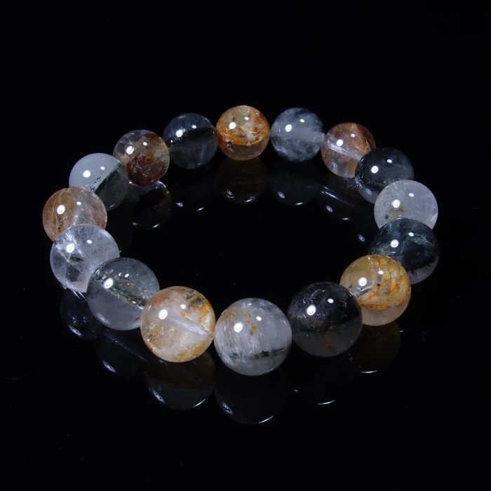 BYS5033山梨県増富産水晶ブレスレット