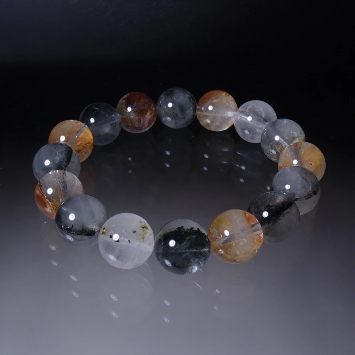 BYS5033山梨県増富産水晶ブレスレット