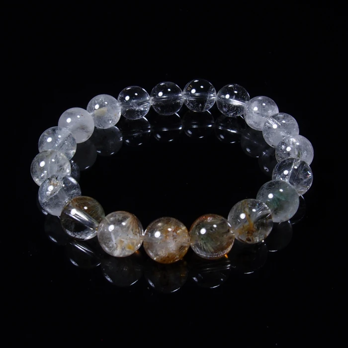 BYS5034山梨県増富産水晶ブレスレット