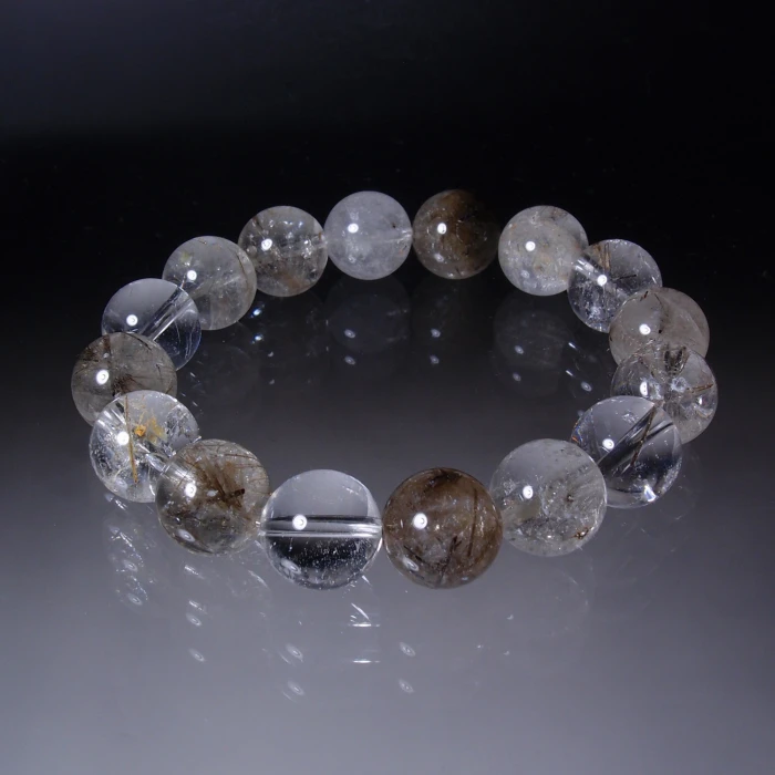 BYS5037山梨県竹森産水晶ブレスレット