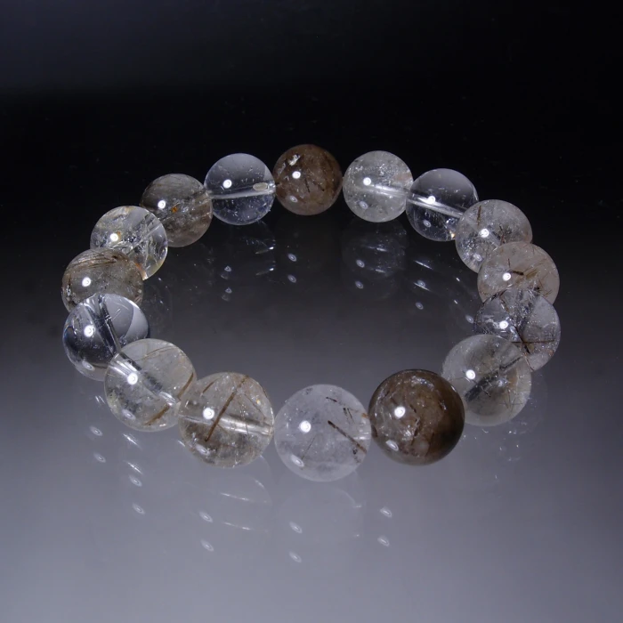 BYS5037山梨県竹森産水晶ブレスレット