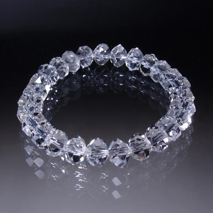 BYS5038山梨県八幡山産水晶ブレスレット