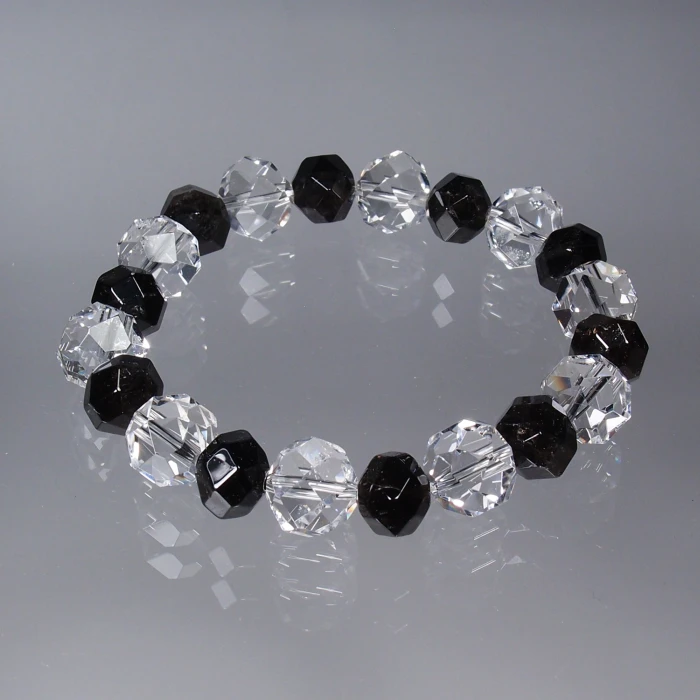 BYS5040山梨県産水晶ブレスレット